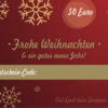 Weihnachtsgutschein 50 Euro